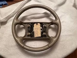 Oem Cadillac Deville Seville Eldorado Shale Leather Steering Wheel W/no Controls. Fixed Price $135.00.