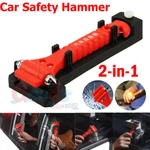 Car Safety Hammer Life Escape Emergency Seat Belt Cutter Window Glass Breaker Us. Fixed Price $6.15.