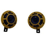 12V Yellow Grill Hella Sharptone Horn Kit 415 Hz 385 118 Db, H31000001. Fixed Price $38.99.