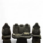 10-13 Audi S4 B8 Seat Leather Bucket Electric Front Rear Left Right Set Oem. Fixed Price $1226.39.