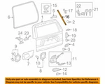 68907-0W091 Toyota Stay Sub-assy, Back Door Damper, Rh 689070W091, New Genuine. Fixed Price $149.29.