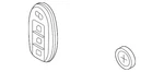 Genuine Nissan Keyless Entry Transmitter 285E3-6LY1E. Fixed Price $123.94.