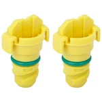 Autohaux 2PCS Abs Car Engine Oil Drain Plug 14 10 2.5 Cm, Yellow. Fixed Price $19.90.