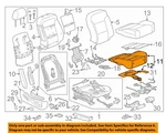 Gm Oem Passenger Seat-foam Cushion Pad 22943726. Fixed Price $115.98.