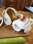 Vintage Hutch Football Young Kids Helmet Pads Youth Husky Jr & Flash. Fixed Price $38.00.