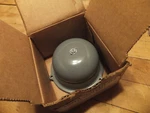 One Nos Kysor Cadillac 12V Dc Alarm Bell 1003-33040-01 New In Box, 3.5" Diameter. Fixed Price $10.00.