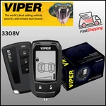 Viper 3308V 2-WAY Lcd Scurity System Car Alarm & Keyless W/ (2) Remotes *new*. Fixed Price $269.99.