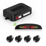 Ekylin Cordless Parking Sensor, Reverse System With 4 Car Backup Black. Fixed Price $57.33.