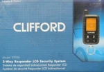 Clifford 3305X Car Alarm Security 2WAY Remote Shock Sensor Siren. Fixed Price $170.00.
