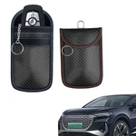 Hqrnyp 2PCS Faraday Bag For Key Fob, Small, Red+blue. Fixed Price $9.56.