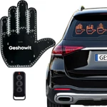 Car Accessories For Men, Middle Finger Light With Remote - Give The Black. Fixed Price $37.13.
