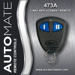 New Packaged Automate 473A 2-BUTTON Replacement Remote Control EZSDEI474V. Fixed Price $29.99.