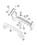 Genuine Mopar Plug Left 68263913AA. Fixed Price $6.16.