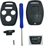 Replacement Fob Shell Case For Keyless Entry Remote Car Housing, Black. Fixed Price $14.99.