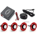 4 Parking Sensors Adjustable Auto Car Backup Reverse Rear Radar System Alarm Kit. Fixed Price $29.60.