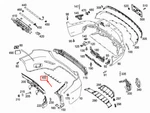 New Mercedes-benz Glc X253 Rear Parking Aid Wiring A2535404303 Genuine. Fixed Price $322.53.