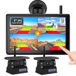 Solar Magnetic Wireless Backup Camera 1080P Monitor Touchscreen Car Truck Camper. Fixed Price $169.00.