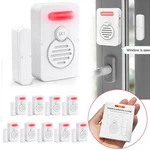 Personal Door Sensor Alarm Low/loud 50 To 90 Db Voice Window Burglar Alert 10PCS. Fixed Price $139.99.