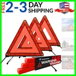 Safety Triangles For Emergency Use, Road Side Reflectors, Warning Tr.... Fixed Price $32.29.