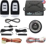 Easyguard EC003-1 Pke Passive Keyless Entry Car Alarm System Push Button Start. Fixed Price $141.20.