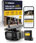 Vosker - Vkx Farmers Pack Wireless Outdoor Solar 4G Lte Security Camera Night.... Fixed Price $234.99.