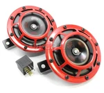 Hella Horn S-tone 12V Set 66W Red Box (B133) 003399801. Fixed Price $42.00.