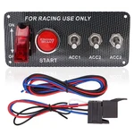 Taxutor Ignition Switch Panel Kit Dc 12V 5 Car Engine Start Push Button. Fixed Price $33.14.