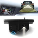 2 IN1 Car Parking Reverse Sensor Radar Rearview Backup Night Vision Camera. Fixed Price $27.99.