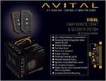 Avital 5108L 1-WAY Start & Alarm Replaces 5105L Complete 2 New. Fixed Price $124.99.