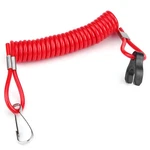 Acouto Outboard Emergency Kill Switch Lanyard For Tohatsu Engine Normal, Red. Fixed Price $12.56.