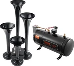 Vevor 4 Trumpet Air Kit, 150DB Train Horns For Pickup 3 L, Upgrade. Fixed Price $124.99.
