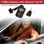 315MHZ 4 Button Key Fob Kit Diy Tool For Jeep Wrangler 2007-2018 OHT692713AA. Fixed Price $71.81.