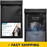 Omkhe 2 Pack Faraday Bags For Smartphones, Emf Signal Blockers. Fixed Price $34.99.