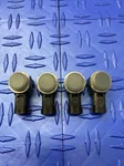 Ford Lincoln Front Rear Park Assist Sensor Set Primed P/n 8A53-15K859-AD (e). Fixed Price $34.00.