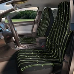 October Rust Rose Thorns Seat Covers - Of Two Car Accessories Gothic. Fixed Price $60.00.