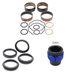 Complete Front Fork Rebuild Kit Suzuki RMZ250 2004-2006 56- With Driver. Fixed Price $148.50.