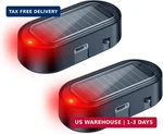 Electop Car Solar Power Simulated Dummy Alarm, Anti-theft Led Flashing Security,. Fixed Price $18.73.