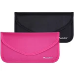 Techion Signal Blocking Bag, 2 Pack Inner Size Of 7X3.8INCH, Black & Hot Pink. Fixed Price $22.85.