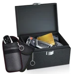 Faraday Fob Protector, Box For Car Keys With 2 Pack Bags,.... Fixed Price $29.02.