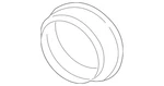 Genuine Jaguar Auto Park Sensor Retainer Ring C2Z11731. Fixed Price $11.70.