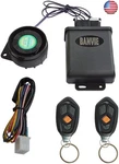 Banvie Motorcycle Security Alarm System With Remote Start Stop Engine, Super. Fixed Price $43.37.