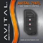 New Avital 2026 Model 7147L 4-BUTTON Remote Control For D9147L System. Fixed Price $54.99.