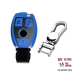 Soft Tpu Case Cover Protector Car Fob For Glossy Blue - Metal Keychain. Fixed Price $19.90.