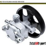 New Power Steering Pump With Pulley For Mitsubishi Mirage L4 1.5L 1.8L 1999-2002. Fixed Price $85.99.