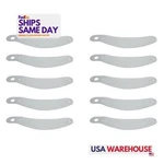 Ultra Shield 1223, Set 200 Clear Plastic Tearoffs 12.25IN Curved Bel 287 / Sr. Fixed Price $47.00.
