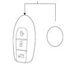 Genuine Nissan Keyless Entry Transmitter 285E3-6LS5A. Fixed Price $167.65.