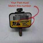 Chevy Tahoe Silverado Yukon Escalade Front Sensor Oem 15057506 Tested. Fixed Price $34.00.