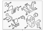 Genuine Nissan Hvac Unit Case Assembly 27210-9SE3B. Fixed Price $1335.54.