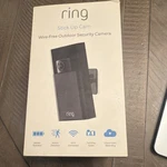 Ring Stick Up Wire-free Hd Security Camera, Motion Detection, Alexa, Black. Fixed Price $129.99.