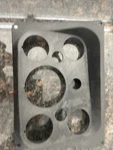 Hummer M998 Gauge Panel Bezel Plastic Black 12339735 Hmmwv Instrument. Fixed Price $39.00.